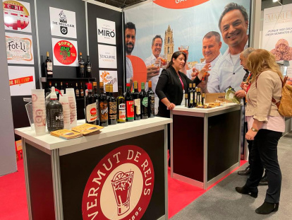 Estand en el Salón Gourmets de Madrid, a finales de abril.