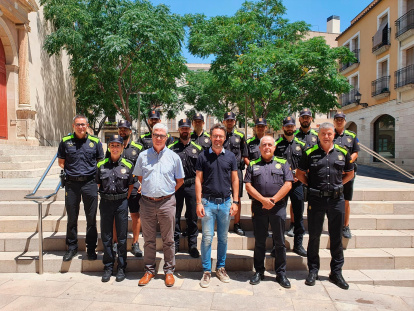 El acto de presentación fue presidido por el alcalde de Vila-seca, Pere Segura, y el regidor de servicios generales y seguridad, Josep Toquero.