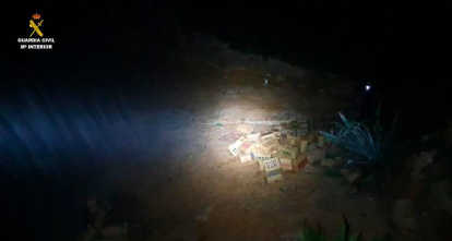 La droga, en la playa.