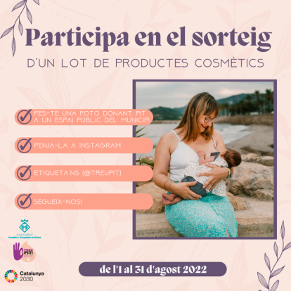 Cartel de la campaña Treu Pit.