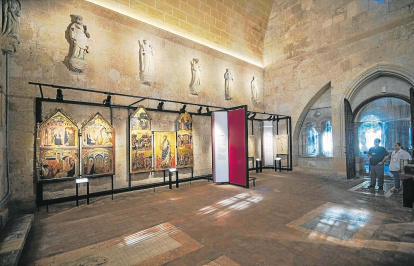 El pasado viernes se inauguraba la renovada pinacoteca gótica.