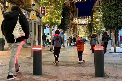 El arrabal de Santa Anna, cerrado al tráfico.