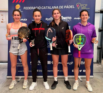 Anna Ortiz, Andrea Ustero, Alejandra Alonso y Lara Arruabarrena.