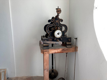 La antigua maquinaria.