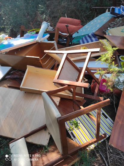 Vertido en L’Escorpí.