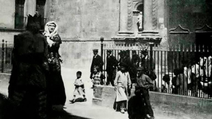 Imagen de finales del XIX de la geganta de Cal Fiol.