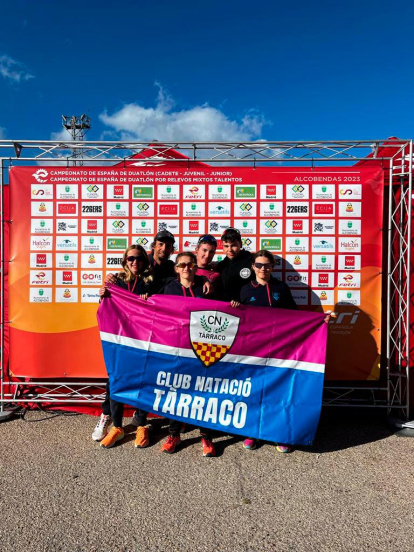 El equipo de triatlón del Club Natació Tàrraco formado por Nadina Perí, Pat Garcia, Marta Pardillos, César Jordan y Víctor Pinos disputaron el Campeonato de España de Duatlón, Júnior y Juvenil en Alcobendas.