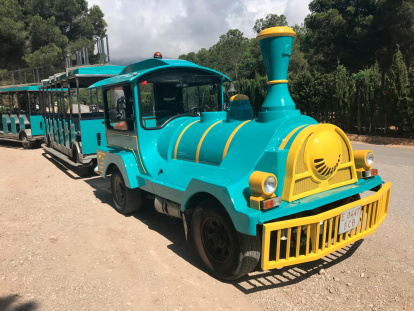 El trenet turístic fa les delícies de grans i petits.