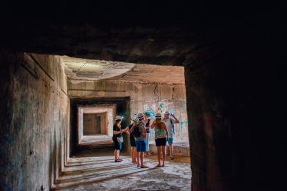 Bateries de la Pitrassa. Visita a les fortificacions de la Guerra Civil Espanyola.
