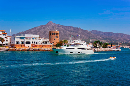 Puerto Banús de Marbella, que du el nom de Josep Banús.