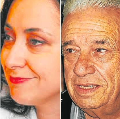 La política Mercè Martorell i el periodista Antoni Panadès, amb cognoms que són “topònims”, noms de lloc.’