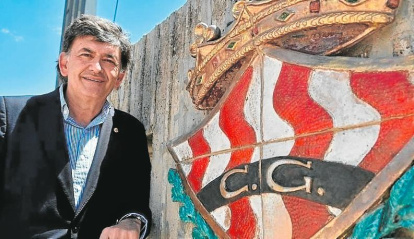 L’emblemàtic president del Nàstic, Josep Maria Andreu, que porta un cognom que també és un nom.