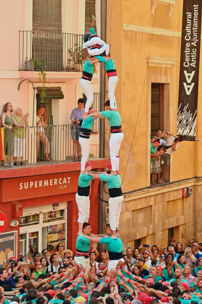 El 2d7 descarregat el 2023 pels Castellers de Sant Pere i Sant Pau.
