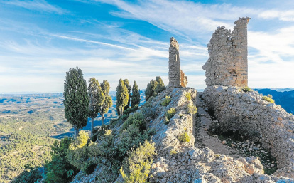 La montaña de snata Bárbara.
