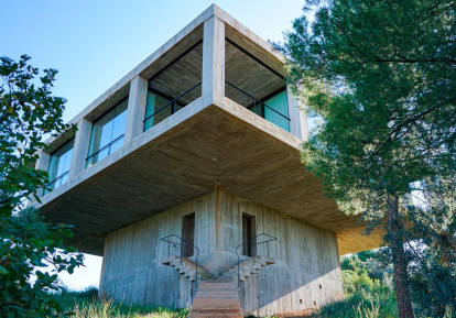 La casa ‘Solo Pezo Von Ellrichshausen’, una de las dos que se han construido.