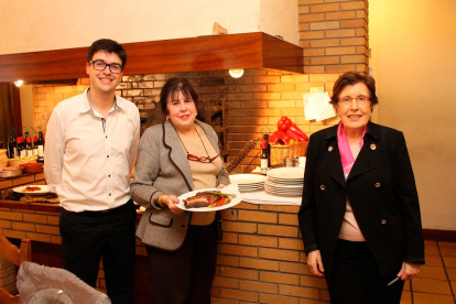 Los propietarios del Hostal Colomí, un lugar de referencia gastronómica.