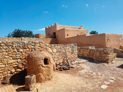 Casas de la Ciudadela ibérica de Calafell.
