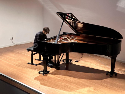 Xavi Ricarte durante el Pianissimo del año 2023.