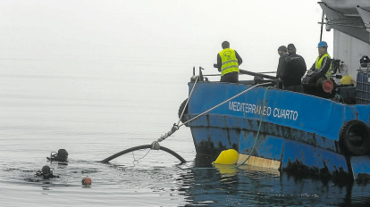 En el 2016, Endesa soterró la línea eléctrica del Trabucador, que atravesaba la playa.