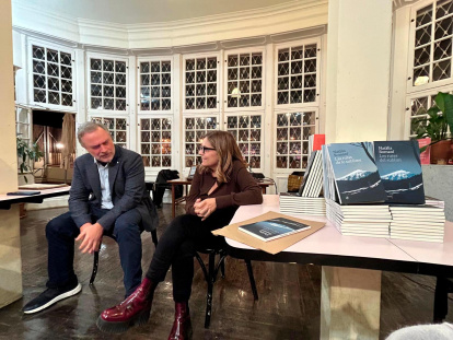 Lluís Amiguet y Natàlia Rodríguez.