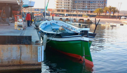 Hace unos días la Francisca ya tocó mar.