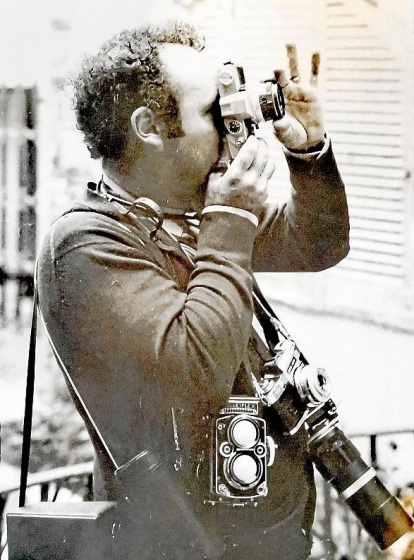 El fotògraf de circ Joan-Enric Miquel Roig.