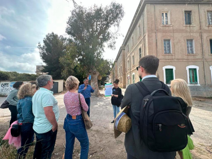 La visita realizada a la colonia.