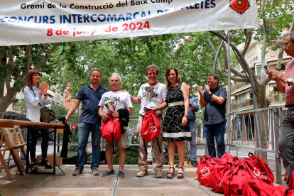 La parella guanyadora del certamen.