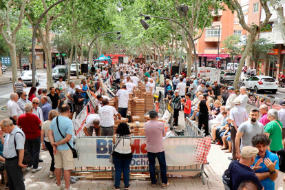 Gran expectació al Passeig Prim.