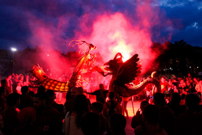 Es una de las figuras del ‘bestiari festiu’ local.