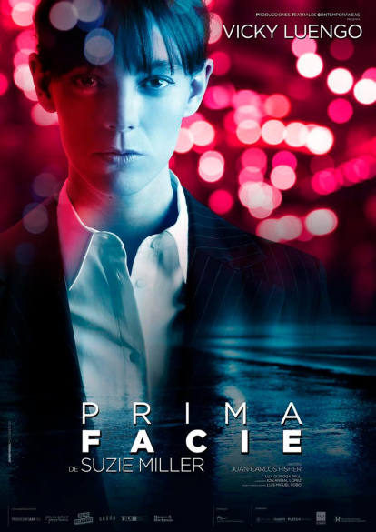 Imagen del cartel promocional de la obra ‘Prima facie’.