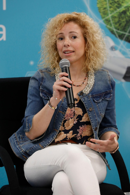 Una de las socias de NasApp, la tercera clasificada, Isabel de Lucas.