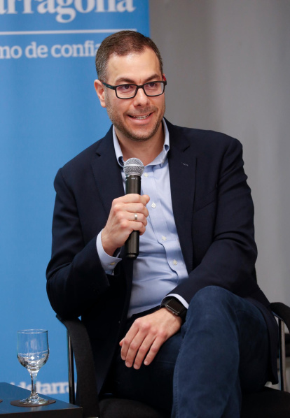 El fundador de la empresa ganadora, Biophenolics, Husam Dabbagh.