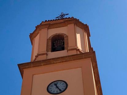 Imagen del campanario donde han tenido lugar los hechos.