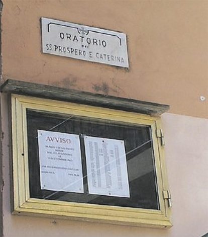 Oratori de sant Pròsper i santa Caterina, al poble mariner genovès de Camogli.