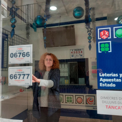 La administración de Alcanar ha repartido décimos de dos de los premios del sorteo.