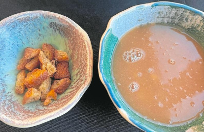 El chef Joan Capilla, L’Algadir del Delta, participó en el I Concurso de Sopa de Pescado del San Sebastián Gastronómika.