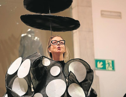 Un momento de la performance, del viernes en el MAMT.