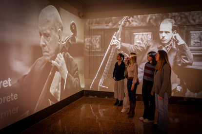 El Museu Pau Casals cuenta con audiovisuales sobre el músico.
