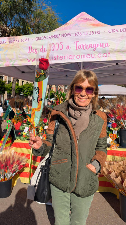 Sant Jordi 2025 llena las calles de Tarragona