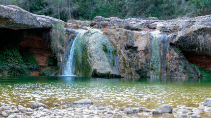El Toll del Vidre, en el municipio de Arnes.