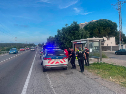 La detención de los acusados.