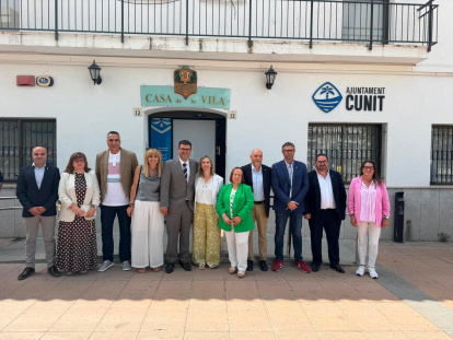 El equipo de gobierno de Cunit.