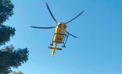 Se ha activado el helicóptero medicalizado.