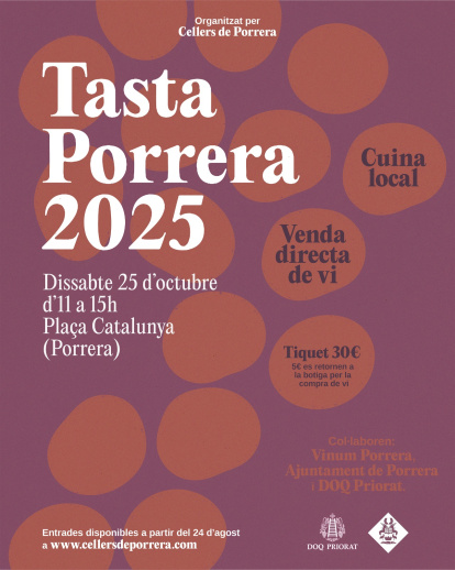 Cartelll del Tasta Porrera 2025