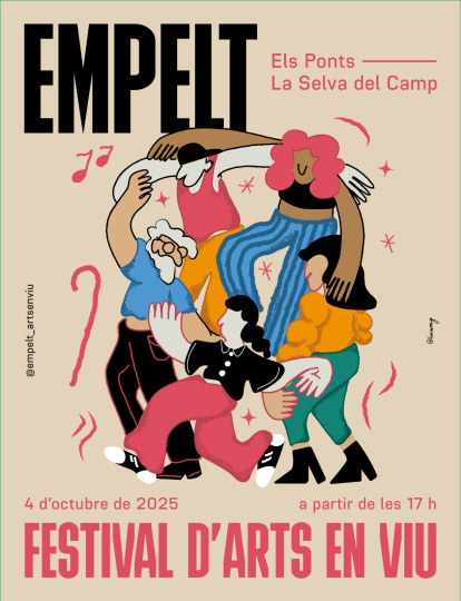 Cartel del Festival Empelt.
