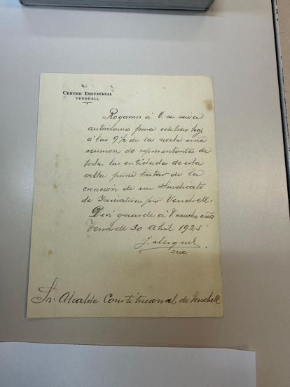El documento de 1925