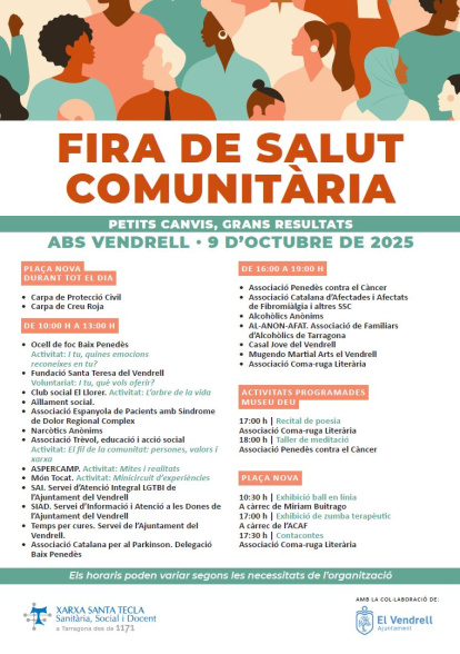 Las actividades programadas