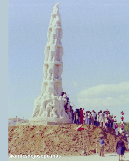 La inauguració del monument