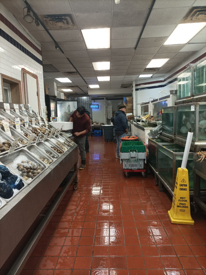 Imagen de la pescadería.